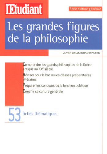 Les  grandes figures de la philosophie