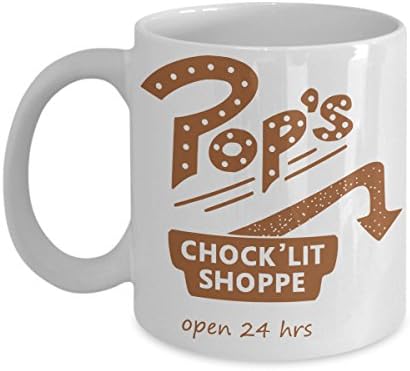 Pop's Chock'lit Shoppe Retro Coffee Mug Diner Gift