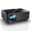 YABER Y60 Portable Projector with 6000L Upgrade Full HD 1080P 200″ Display Supported, LCD LED Home & Outdoor Projector Compatible with Smartphone, HDMI,VGA,AV and USB