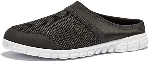 Fenda's Men Lightweight Nursing Clog Mules Slippers EU44 Grey