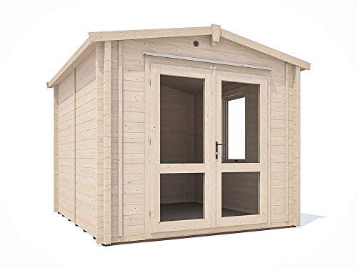 Insulated Garden Log Cabin 3m X 3m Astonshedsuk