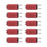 Jamgoer 10 Amp Manual Reset Circuit Breaker DC