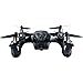 Hubsan H107D X4 Mini RTF Quadcopter with FPV Camera (Black)