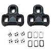 YepYes Fietsschoenen Fietsen Pedalen Schoenplaatjes Set Zelfborgende Pedaal Spalk, compatibel met LOOK KEO…