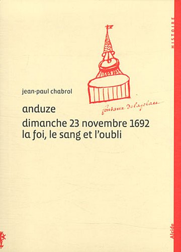 Anduze, dimanche 23 novembre 1692