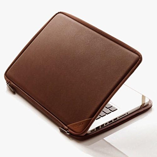 Delux Varenche New MacBook Air 13 inch Laptop Sleeve Camel - A Protective 13.3 inch MacBook Air Case - Proven Quality by Over 30 Years of Leather Design Group VATUKA in South Korea