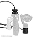 Kamerar 80 Inch (2 Meter) Cable Extender for DJI Osmo+ / Osmo Extension Wire with Smart Adapter, 1/4-20” Threaded Mount