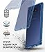 Ringke Fusion Designed for Galaxy Note 9 Case Transparent Shock Absorption Phone Cover for Galaxy Note9 - Aqua Blue