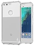Google Pixel XL Case, DGtle [Shock Absorbent] Anti-Scratches TPU Gel Premium Slim Flexible Soft Bumper Rubber Protective Case Cover for Google Pixel XL (Clear)