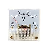 91L4 Analog Panel Volt Voltage Meter Voltmeter Gauge AC 0-150V