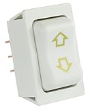 JR Products 12095 White Replacement Slide-Out High Current Motor Switch