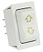 JR Products 12095 White Replacement Slide-Out High Current Motor Switch