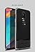OnePlus 6 Case,Carbon Fiber Luxury Flexible Shock-Absorption TPU Rugged Armor Heavy Duty Protective Bumper Cover Case for Smartphone Oneplus 6 (Black)
