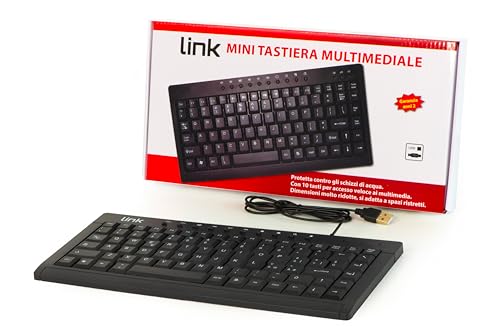 LINK Italienische Mini-Tastatur mit Mehreren Medien
