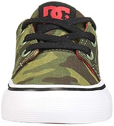 DC Unisex-Child Trase TX SE Skate Shoe, camo, 10.5M