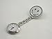 Nurse Pocket Watch with Clip, Smile Face Design, Pack of 5 Colors