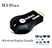 WiFi Wireless Display Dongle 1080P Mini Receiver Sharing HD Video from Projectors Cell Phones Tablet PC Support Airplay/Chromecast/Chromecast Tv/Miracast/Miracast Dongle for Tv