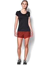 Short estampado Perfect Pace Under Armour para damas