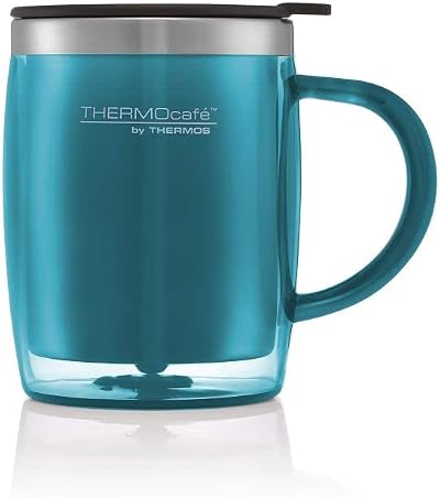 Thermos Thermo Cafe Translucent Desk Mug 450ml Lagoon