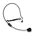 Headset Microphone, Flexible Wired Boom (Standard 3.5mm Connector Jack) for Voice Amplifier,Teachers, Speakers, Yoga Instructors, Coaches, Presentations, Seniors and Tour Guides（Set of 2）
