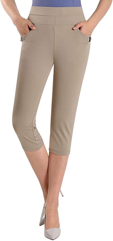 amazon ladies crop trousers