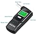 JASTEK Professional Breathalyzer [New Version] Portable Digital Alcohol Tester Detector with 5 Mouthpieces for Personal Use -Black