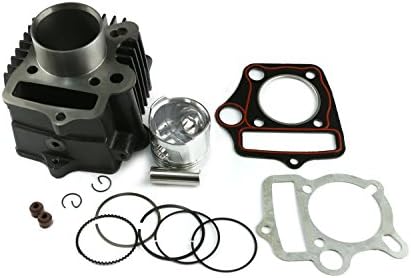 Cast Iron Motorcycle Cylinder Kit C90 Bore 47mm for Honda Engine 90cc Scooter Dirt Bike Street Bike ATV (C90)