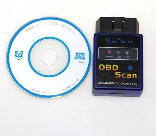 Vgate v1.5 Mini Small ELM327 OBD2 OBDII Bluetooth Adapter Scanner TORQUE ANDROIDLaptop Parts Store