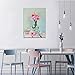 Flower Artwork Bathroom Wall Art 1 Panels Modern vase of Flowers Bathroom Bedroom Kitchen Home Wall Decor Canvas Print Pictures Perfume Vase Flower Arrangement Pink ad White Flower 12