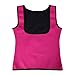 MISS MOLY Women's Slimming Vest Body Shaper Shirt for Weight Loss Neoprene Rose L