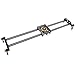 NEEWER 39.4 inches/100 Centimeters Carbon Fiber Camera Slider Video Stabilizer Rail with 6 Bearings for DSLR Camera DV Video Camcorder Film Photography, Load up to 17.5 pounds/8 kilograms