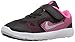 NIKE Girls' Revolution 3 Running Shoe (TDV), Black/Metallic Silver/Hyper Pink/White, 8 M US Toddler