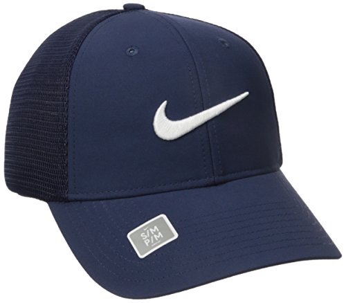 NIKE Unisex Legacy 91 Tour Mesh Hat, Midnight Navy/Midnight Navy/White, Large/X-Large