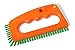 Fuginator® Tile Joint Brush Orange/Green – Innovative Grout Brush for Cleaning Joints in Bathroom, Kitchen & Household