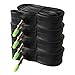 MEETLOCKS Bike Tube 700x25-28C Recycle Butyl Solid Brass Stem Valve Presta, 1 Pc Pack, 2 Pcs Pack, 4 Pcs Packs for Choice