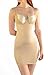 Curvi Shapewear W-Y-O-B No Bra Full Body Firm Control Shaping Full Body Slip FBNB001 (medium, Skin)