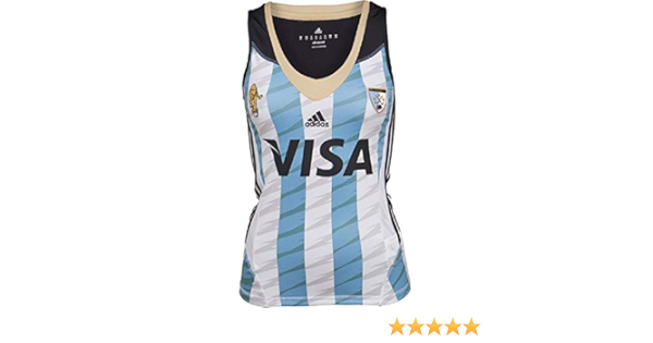 Adidas Las Leonas Cah Argentina National Field Hockey Home Camiseta Sin Mangas Para Mujer Color Negro Primavera Verano Mujer Color Noir Vert Bleu Ciel Blanc Dore Tamano X Small Amazon Es Deportes Y Aire Libre