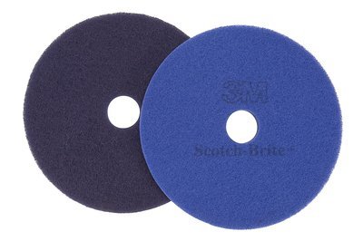 Scotch-Brite 47950 Scotch-Brite Diamond Floor Pad Plus, 16 in, Polyester, Purple