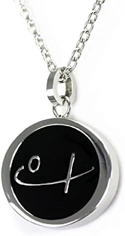 Shuzi Vitality Logo Black Stainless Steel Fashion Pendant For Men