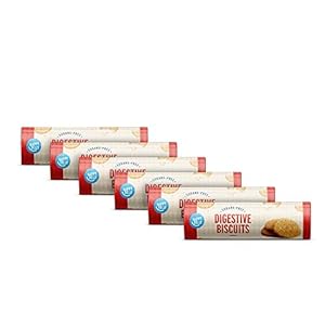 Amazon-merk: Happy Belly – volkorenkoekjes, suikervrij, 6 x 400 g