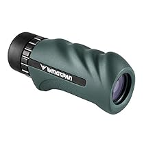 Wingspan Optics Woodsman 10X25 Waterproof Monocular. Ultra-Lightweight, Pocket Size. Rugged Non-Slip Grip Fits Comfortably in the Palm of Your Hand. Crisp, Bright View. Formerly Polaris Optics.