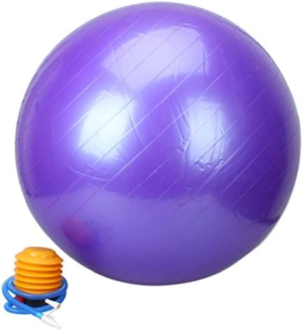 EXERCISE GYM YOGA SWISS BALL FITNESS PREGNANCY BIRTHING ANTI BURST + FOOT PUMP