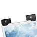 SUPVIN Portable Mini Computer Clip-On Speaker, Compact USB Powered Wired Laptop Stereo Multimedia Soundbar for Notebook Laptop Computer PC Desktop Tablets primary