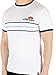 ellesse Men's Gentario T-Shirt, White, Large