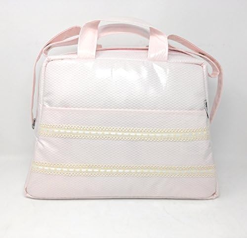 'Bag Maternal Breastfeeding Laminated Tote Bag Cart Bebe "danielstore Series Iris. Pink