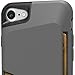 Smartish iPhone SE Wallet Case - Wallet Slayer Vol. 1 [Slim + Protective + Grip] Credit Card Holder for Apple iPhone SE 2022/2020 & iPhone 7/8 - Gray Area