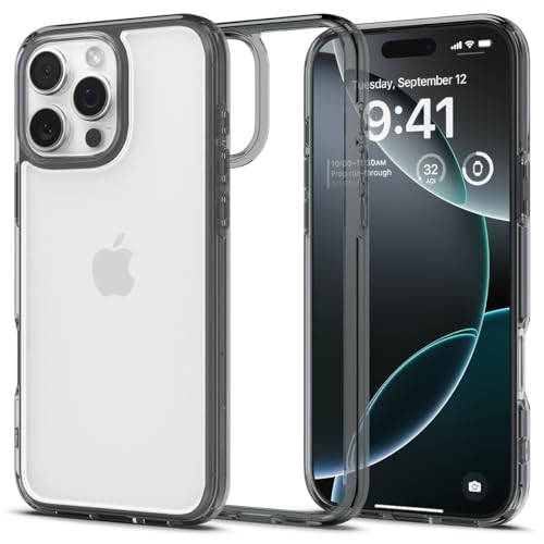 Spigen Schutzhülle für iPhone 16 Pro, Ultra-Hybrid, kein Magnetring, Anti-Vergilbung, Space Crystal