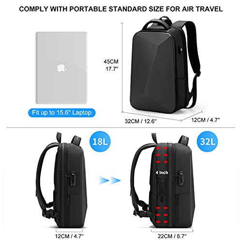 hard shell laptop backpack