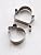 3 Pieces Cartoon Penguin Shape Cookie Cutters Set Fruit Cut Molds Stainless Steel