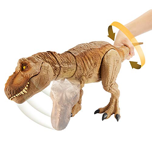 Jouet Jurassic World La Colo Du Crétacé Jurassic World Ultime T-Rex figurine dinosaure articulé avec volume de